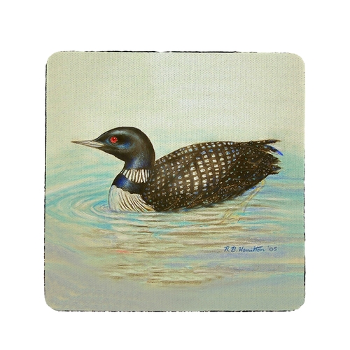 Main Betsy Drake CT130 Loon Coaster - Set of 4 image