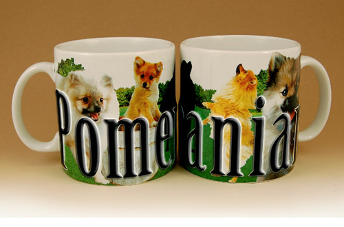 Americaware PMPOM01 18oz. Pomeranian Mug for Dog Lover