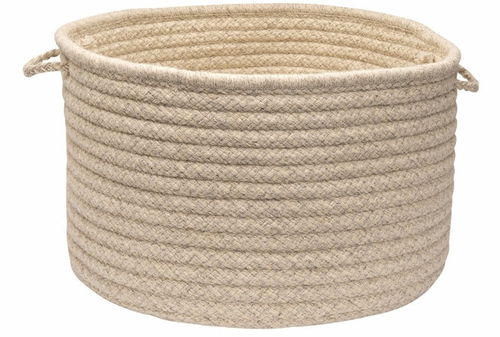 Colonial Mills HD31A018X018 Natural Wool Houndstooth - Cream 18 in. x 