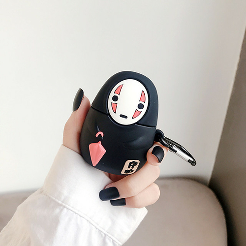 Forky Airpods case,Cute Cartoon Faceless Man AirPods case