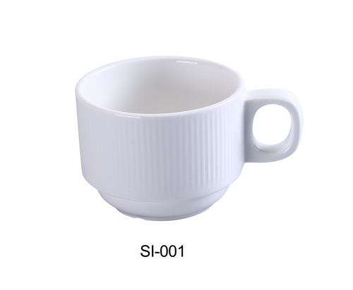 Yanco SI-001 Siena Collection 3.125" Coffee/Tea Cup 7 oz