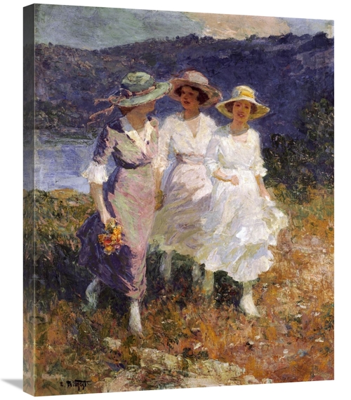 Global Gallery GCS-268398-30-142 30 in. Walking in the Hills Art Print