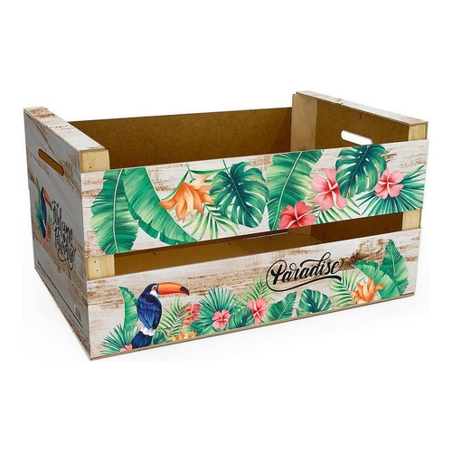 Storage Box Confortime Paradise Shine Tropical (36 x 26,5 x 17 cm)
