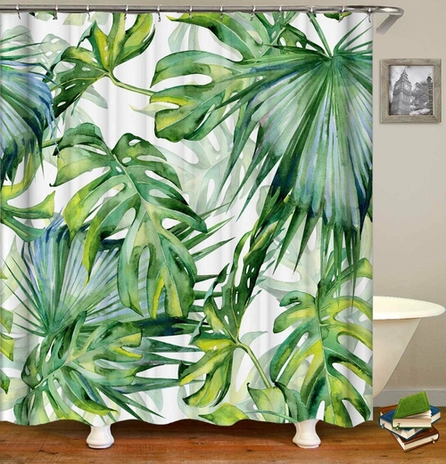 Green Spirit Shower Curtain