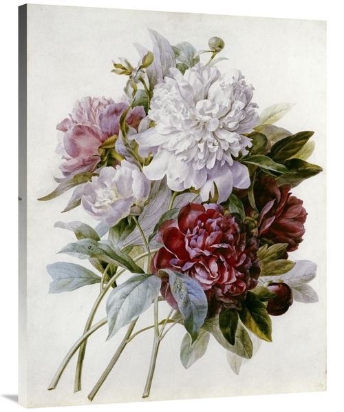 Global Gallery GCS-267094-40-142 40 in. A Bouquet of Red, Pink & W