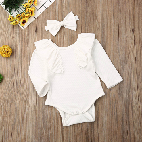 Pudcoco Autumn Newborn kids Baby Girl Long Sleeve