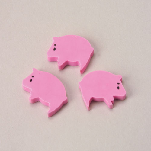 US Toy Company LM161 Mini Pig Erasers - Pack of 144