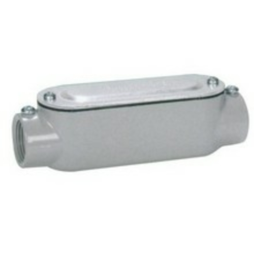 Morris 14296 Aluminum Combination Conduit Body C Type - Threaded & Set
