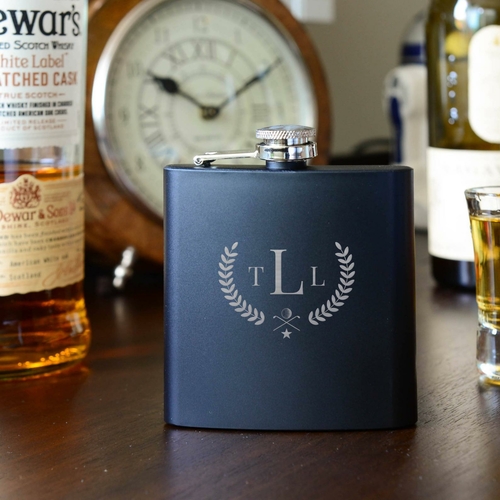 Personalized flask golf flask best man flask groomsman gift