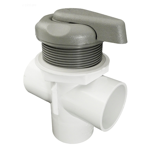 Waterway WW6003047B 2 in. Thread Adapter Diverter Valve 5 Scalp T