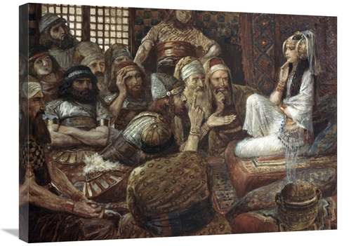 Global Gallery GCS-280464-30-142 30 in. Philistines Visit Delilah Art 