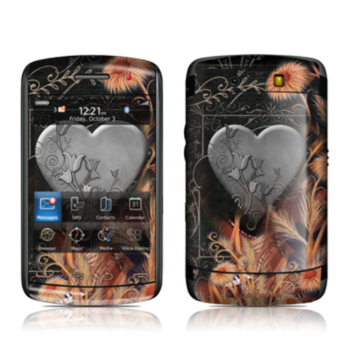 DecalGirl BBS2-BLKLACE BlackBerry Storm 2 Skin - Black Lace Flower