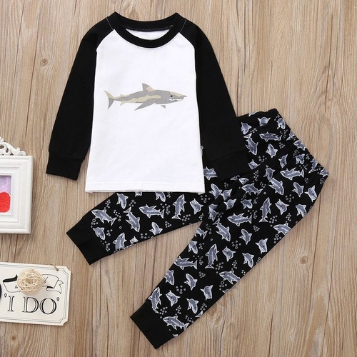 New Children's Sets 2PCS Children Kids Boys Girls