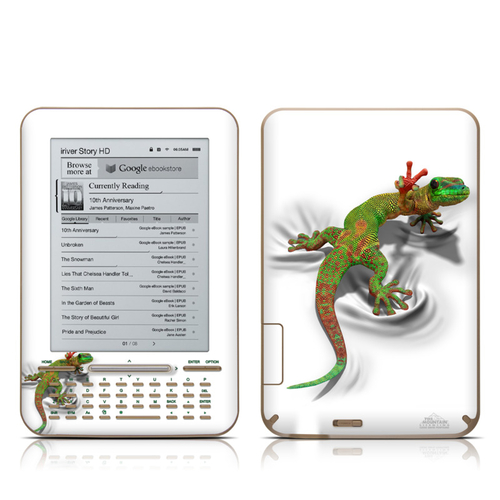 DecalGirl IRST-GECKO iRiver Story HD E-Reader Skin - Gecko