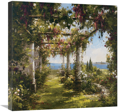 Global Gallery GCS-123267-2424-142 24 x 24 in. Juliets Garden I Art Pr
