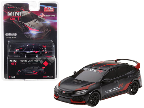 Honda Civic Type R (FK8) Black \Customer Racing Study U.S.A.\" Limited