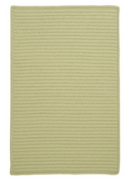 Colonial Mills Rug H834R048X072S Simply Home Solid - Celery 4 ft. x 6 