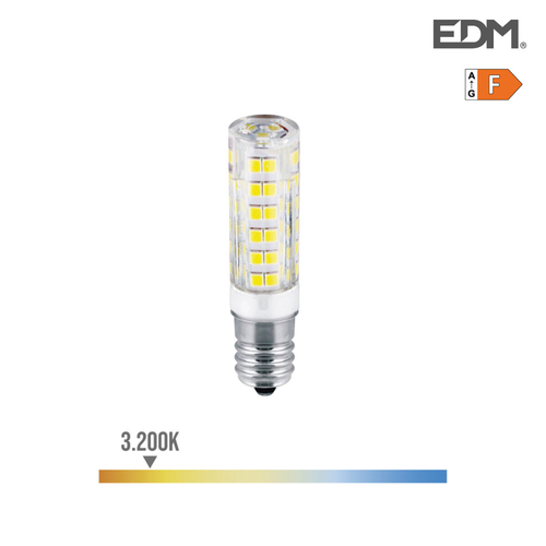 LED lamp EDM Tubular F 4,5 W E14 450 lm Ø 1,6 x 6,6 cm (3200 K)