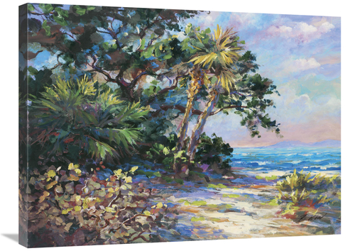 Global Gallery GCS-119204-2432-142 24 x 32 in. Tropic Glow Art Print -