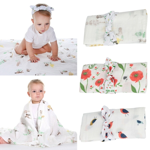 Newborn Baby Kids Boys Girls Sleeping Blankets