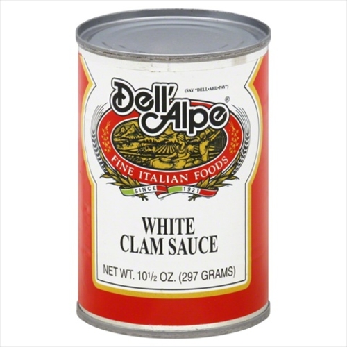 Dell Alpe 10.5 oz. White Clam Sauce, Case Of 12