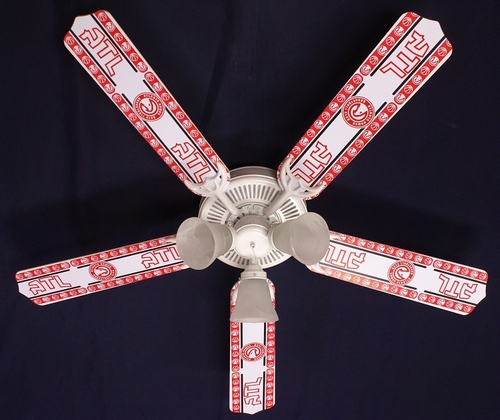 Ceiling Fan Designers 52FAN-NBA-ATL 52 in. NBA Atlanta Hawks Basketbal