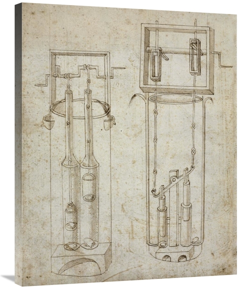 Global Gallery GCS-454997-2835-142 28 x 35 in. Folio 5 - Two Piston Pu