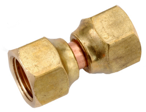 Anderson Metals 714070-06 .38 in. Swiv Flare Connector