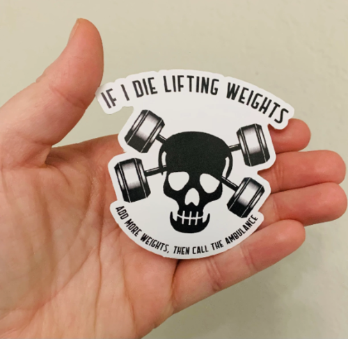 If I Die Sticker/Magnet