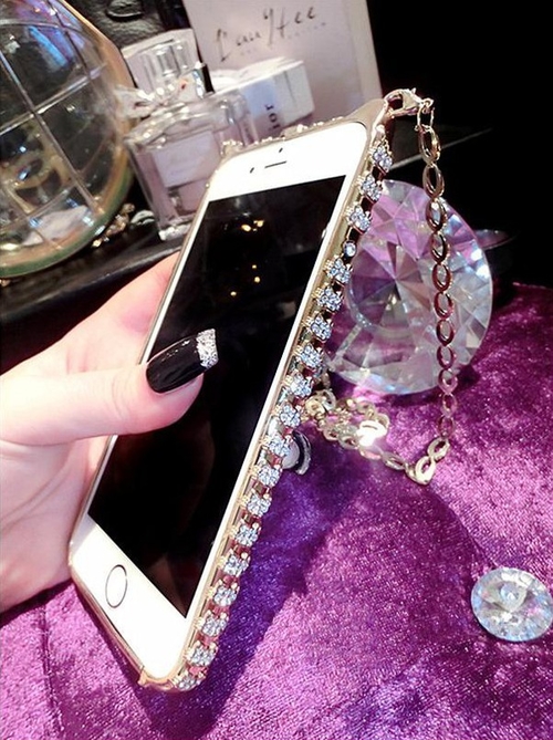 Bling Aluminum Bumper iPhone Case