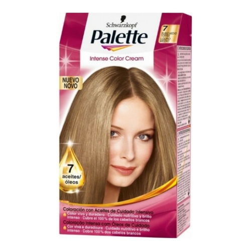 Permanent Dye Schwarzkopf Nº 7 Medium Blonde