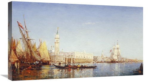 Global Gallery GCS-268689-30-142 30 in. The Grand Canal, Venice Ar