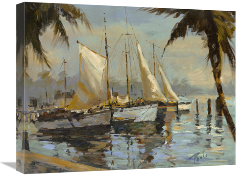 Global Gallery GCS-121362-2024-142 20 x 24 in. Tropical Sail Art Print