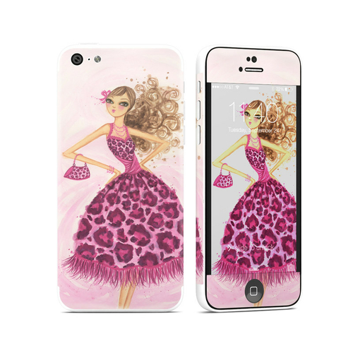 DecalGirl AIP5C-PERFPINK Apple iPhone 5C Skin - Perfectly Pink