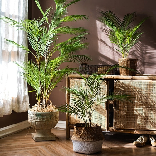 Faux Artificial Areca Palm Tree In Pot