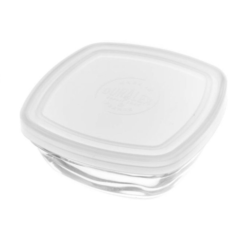 Lunch box Freshbox Transparent Squared With lid (11 x 11 x 4,5 cm) (11