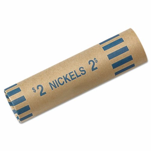 Steelmaster 2160640B08 Nested Preformed Coin Wrappers, Nickels - B