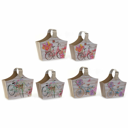 Magazine rack DKD Home Decor 40 x 18 x 41 cm White Polyurethane