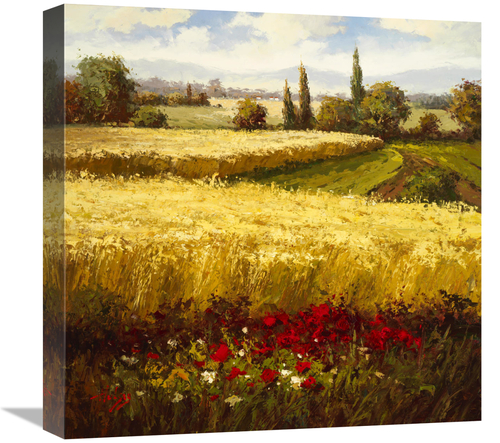 Global Gallery GCS-132490-1818-142 18 x 18 in. Golden Harvest Art Prin