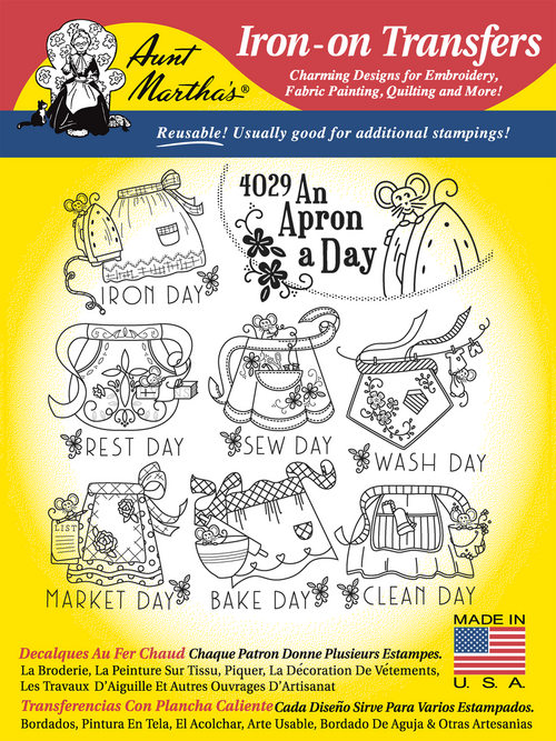 Aunt Martha's #4029 An Apron A Day