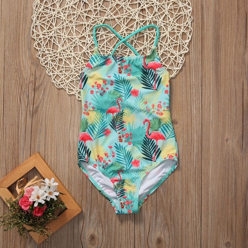 Toddler Baby Girls Kids Swimsuit Bathing