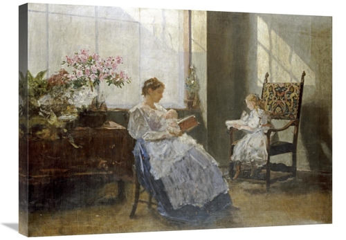 Global Gallery GCS-267396-30-142 30 in. Mrs Leopoldine Masarai Art Pri