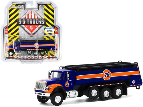 2018 International WorkStar Tanker Truck \Union 76\" Dark Blue and