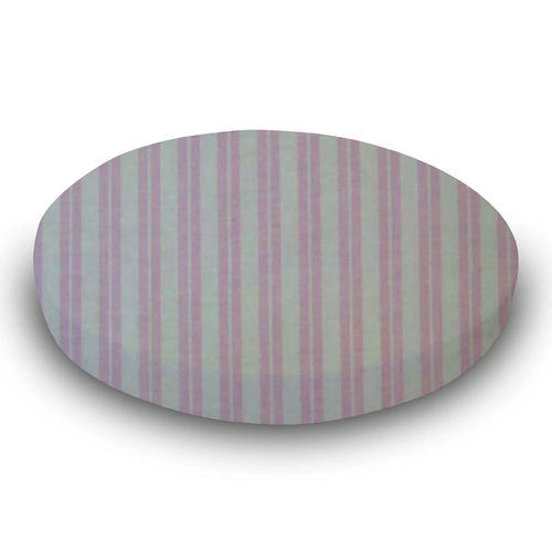 SheetWorld Fitted Oval Crib Sheet Fits Stokke Mini - 100% Cotton Woven
