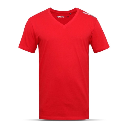 Men’s Short Sleeve T-Shirt Recaro Race Red (Size S)