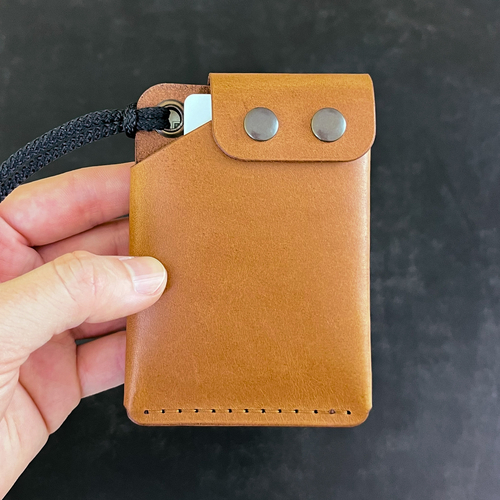 Main Minimalist wallet | Leather slim wallet and credit card holder image