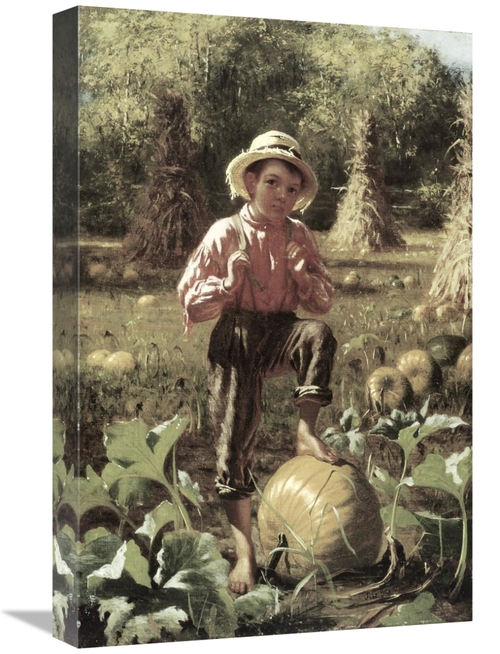 Global Gallery GCS-281778-22-142 22 in. Thats Me Pumpkin Art Print - J