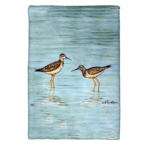 Betsy Drake KT430 Yellow Legs Kitchen Towel