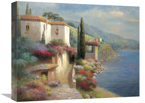 Global Gallery GCS-131281-1620-142 16 x 20 in. Palazzo Della Spiaggia 