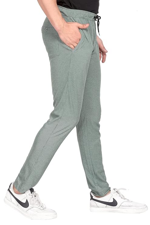 Women Mint Green Color Hosiery Cotton Blend Fabric Capri (Size-2XL)